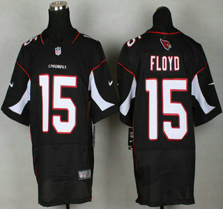 Nike Arizona Cardinals #15 Floyd Black Elite Elite Jersey