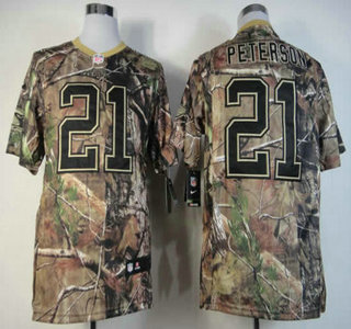 Nike Arizona Cardinals #21 Patrick Peterson Camo Elite Jersey