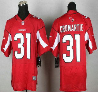 Nike Arizona Cardinals #31 Antonio Cromartie Red Elite Jersey