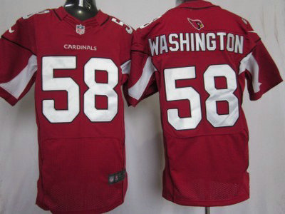 Nike Arizona Cardinals 58 Daryl Washington Red Elite Jersey