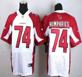 Nike Arizona Cardinals #74 D.J. Humphries White Elite Jersey