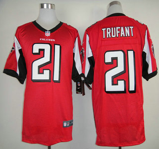 Nike Atlanta Falcons #21 Desmond Trufant Red Elite Jersey