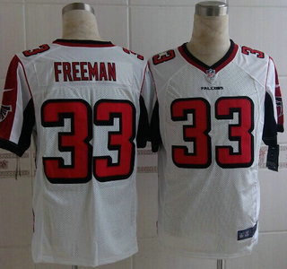 Nike Atlanta Falcons #33 Devonta Freeman White Elite Jersey