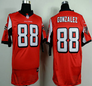 Nike Atlanta Falcons #88 Tony Gonzalez Red Elite Jersey