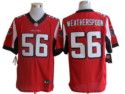 Nike Atlanta Falcons 56 Sean Weatherspoon Red Elite NFL Jerseys