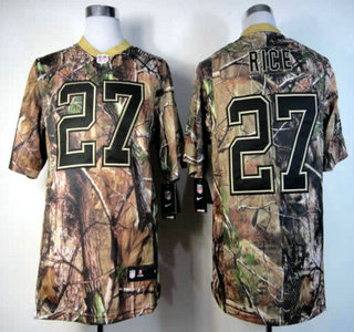 Nike Baltimore Ravens #27 Ray Rice Camo Elite Jersey