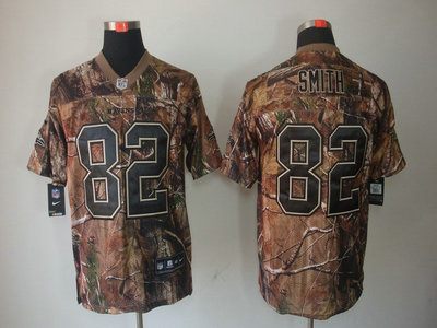Nike Baltimore Ravens 82 Torrey Smith Camo Realtree Elite Jersey