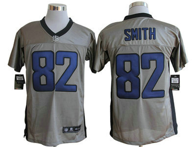 Nike Baltimore Ravens 82 Torrey Smith Grey Shadow Jerseys