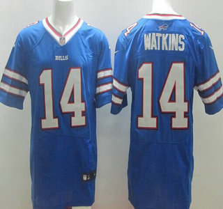 Nike Buffalo Bills #14 Sammy Watkins 2013 New Style Light Blue Elite Jersey