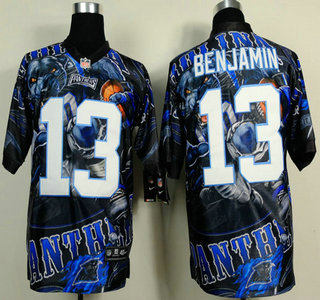 Nike Carolina Panthers #13 Kelvin Benjamin 2014 Fanatic Fashion Elite Jersey