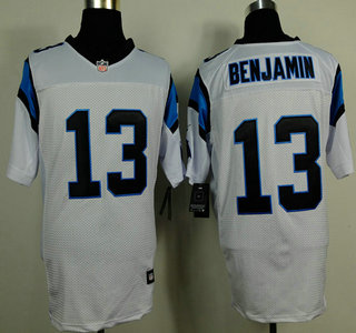 Nike Carolina Panthers #13 Kelvin Benjamin White Elite Jersey