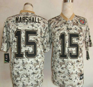 Nike Chicago Bears #15 Brandon Marshall 2013 Camo Elite Jersey