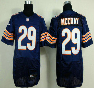 Nike Chicago Bears #29 Danny McCray Blue Elite Jersey