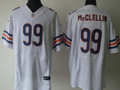 Nike Chicago Bears 99 Shea McClellin White 2012 Nike NFL Elite Jersey