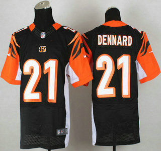 Nike Cincinnati Bengals #21 Darqueze Dennard Black Elite Jersey