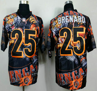 Nike Cincinnati Bengals #25 Giovani Bernard 2014 Fanatic Fashion Elite Jersey