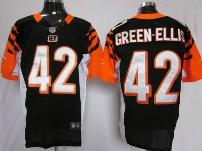 Nike Cincinnati Bengals 42 BenJarvus Green-Ellis Black 2012 Nike NFL Elite Jersey