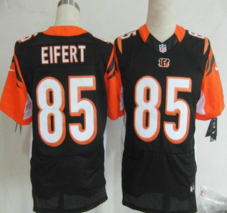 Nike Cincinnati Bengals #85 Tyler Eifert Black Elite Jersey