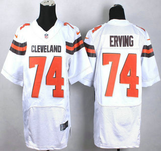 Nike Cleveland Browns #74 Cameron Erving 2015 White Elite Jersey