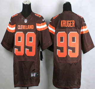 Nike Cleveland Browns #99 Paul Kruger 2015 Brown Elite Jersey