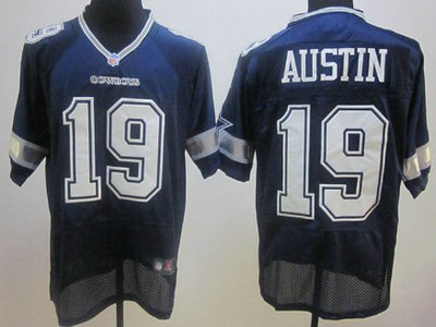 Dallas Cowboys 19 Miles Austin Blue 2012 Nike NFL Elite Jerseys 
