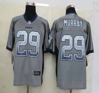 Nike Dallas Cowboys #29 DeMarco Murray Drift Fashion Grey Elite Jersey