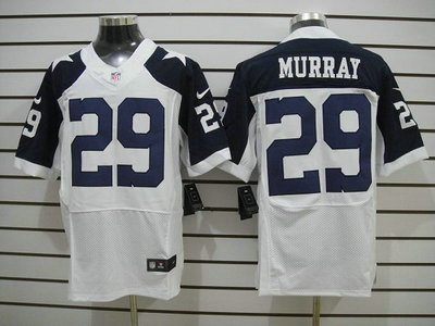 Nike Dallas Cowboys 29 DeMarco Murray White Thanksgiving Elite Jersey