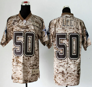 Nike Dallas Cowboys #50 Sean Lee US.Mccuu 2013 Camo Elite Jersey