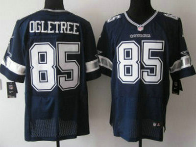 Nike Dallas Cowboys 85 Kevin Ogletree Elite Navy Blue 2012 Nike NFL Elite Jersey