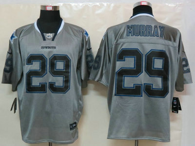 Nike Dallas cowboys 29 DeMarco Murray Lights Out Grey Elite Jerseys