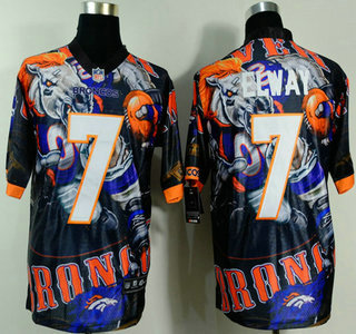 Nike Denver Broncos #7 John Elway 2014 Fanatic Fashion Elite Jersey
