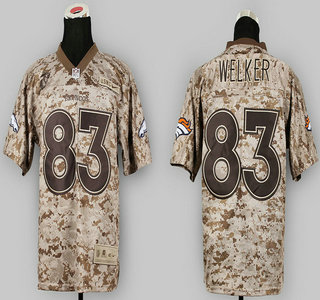 Nike Denver Broncos #83 Wes Welker US.Mccuu 2013 Camo Elite Jersey