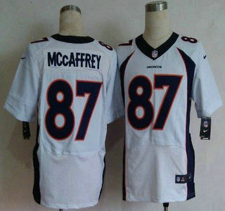Nike Denver Broncos #87 Ed McCaffrey 2013 White Elite Jersey