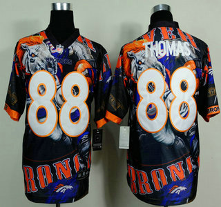 Nike Denver Broncos #88 Demaryius Thomas 2014 Fanatic Fashion Elite Jersey
