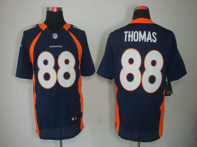 Nike Denver Broncos 88 Demaryius Thomas Blue 2012 Nike NFL Elite Jersey