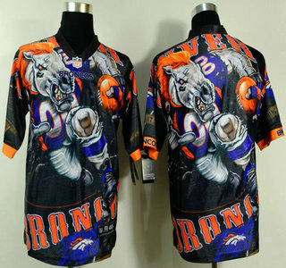 Nike Denver Broncos Blank 2014 Fanatic Fashion Elite Jersey