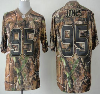 Nike Green Bay Packers #95 Datone Jones Camo Realtree NFL Jersey