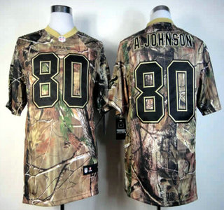 Nike Houston Texans #80 Andre Johnson Camo Elite Jersey