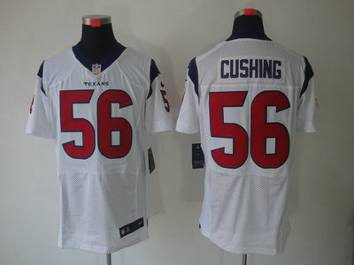 Nike Houston Texans 56 Brian Cushing White 2012 Nike NFL Elite Jersey