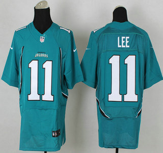 Nike Jacksonville Jaguars #11 Marqise Lee 2014 NFL Draft #2 Pick Green Elite Jersey