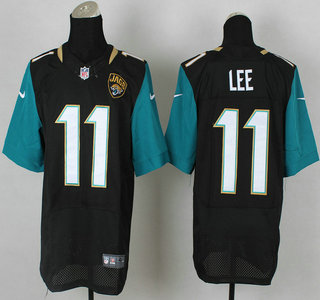 Nike Jacksonville Jaguars #11 Marqise Lee Black Elite Jersey