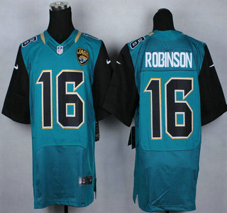 Nike Jacksonville Jaguars #16 Denard Robinson 2013 Green Elite Jersey