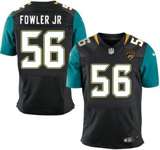 Nike Jacksonville Jaguars #56 Dante Fowler Jr 2013 Black Elite Jersey