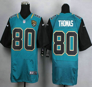 Nike Jacksonville Jaguars #80 Julius Thomas 2013 Green Elite Jersey