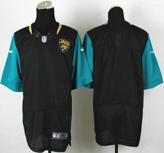 Nike Jacksonville Jaguars Blank Black New Style Elite Jersey