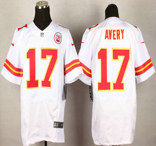 Nike Kansas City Chiefs  #17 Donnie Avery White Elite Jersey