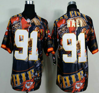 Nike Kansas City Chiefs #91 Tamba Hali 2014 Fanatic Fashion Elite Jersey