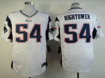Nike New England Patriots 54 Dont'a Hightower White Elite NFL Jerseys