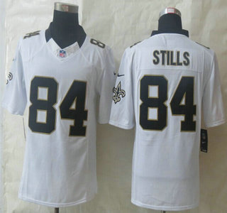 Nike New Orleans Saints #84 Kenny Stills White Limited Jersey
