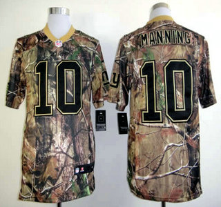 Nike New York Giants #10 Eli Manning Camo Elite Jersey